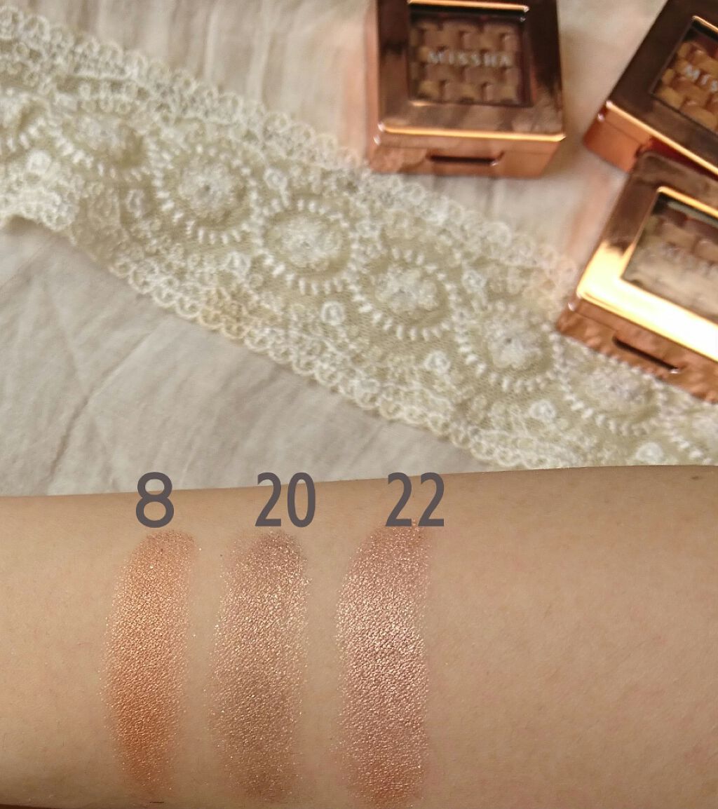 モダンアイシャドウ イタルプリズム/MISSHA/単色アイシャドウを使ったクチコミ(3枚目)