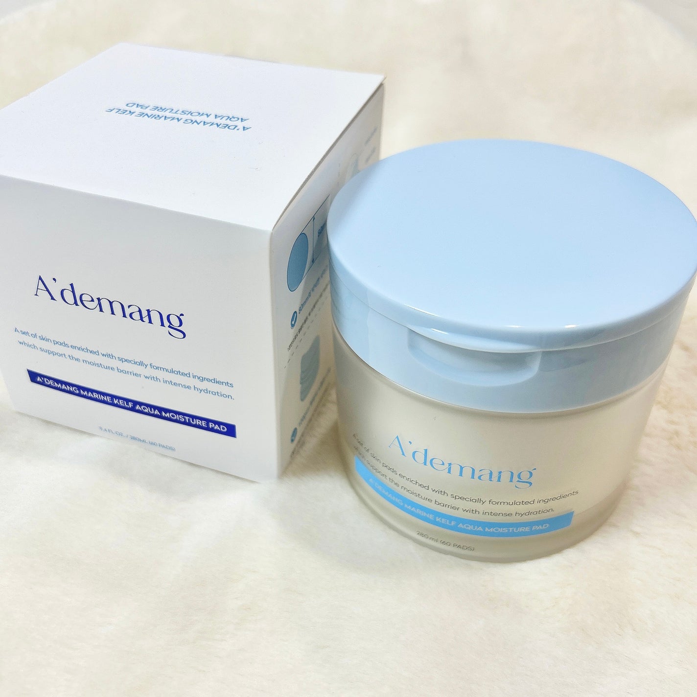 マリンケルプアクアモイスチャートナーパッド60枚/A'demang/トナーパッドを使ったクチコミ(6枚目)