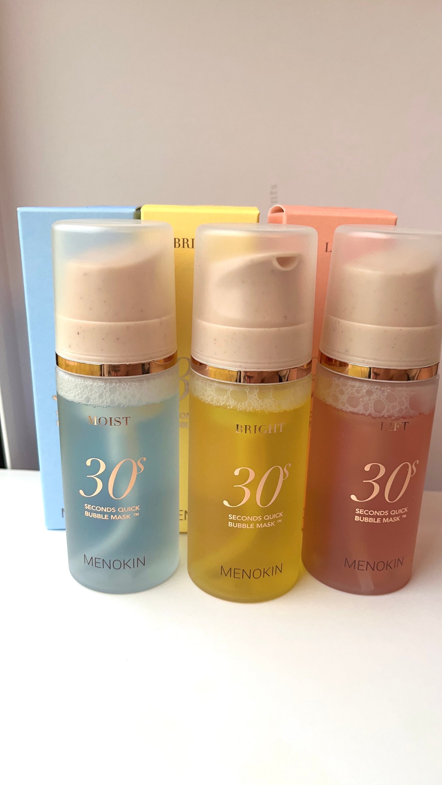 30秒クイックバブルマスク95ml リフト/MENOKIN/シートマスク・パックを使ったクチコミ(1枚目)