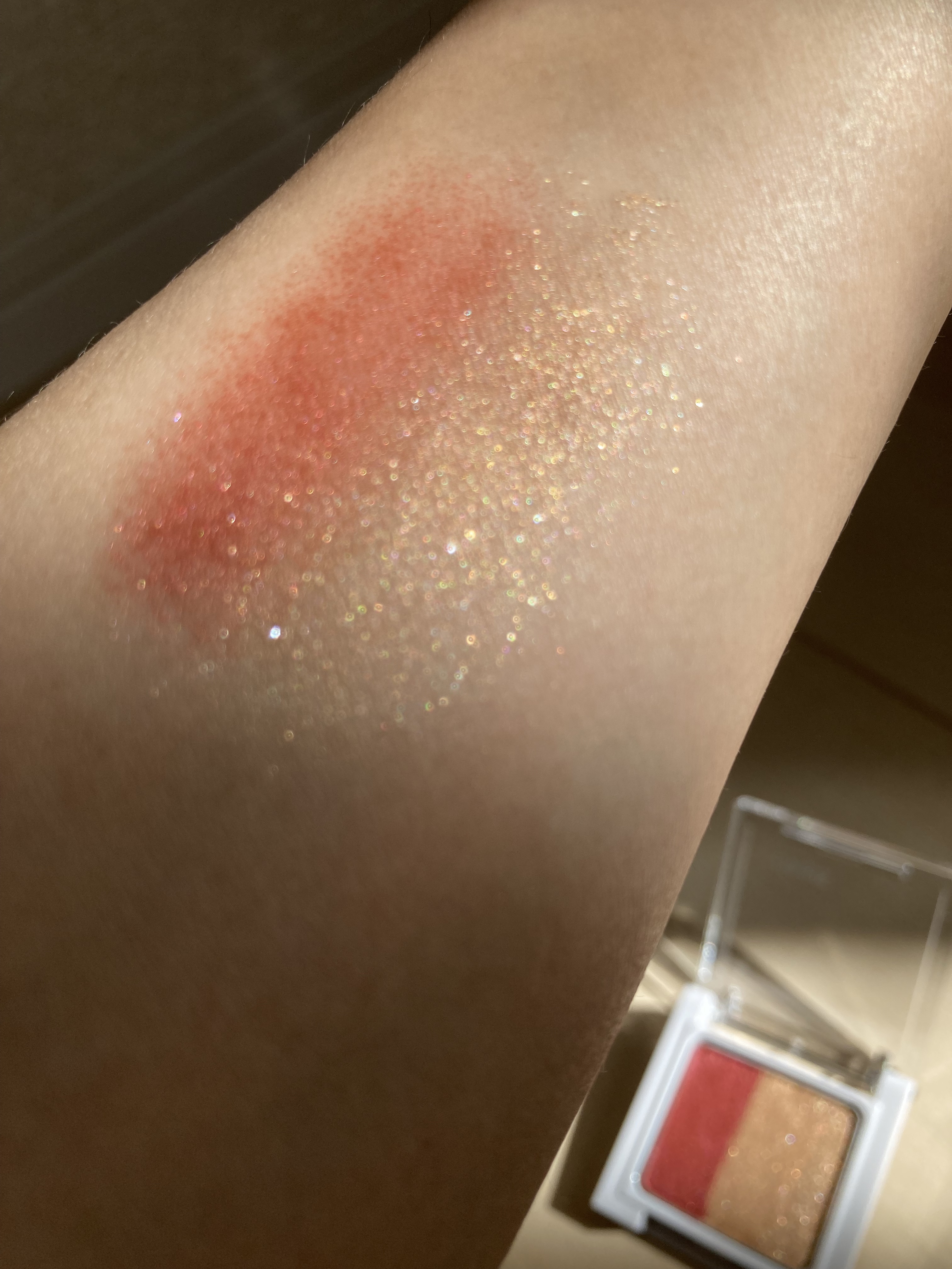 ツイングラデーションアイカラー メープルサンセット/オルビス/アイシャドウパレットを使ったクチコミ（2枚目）