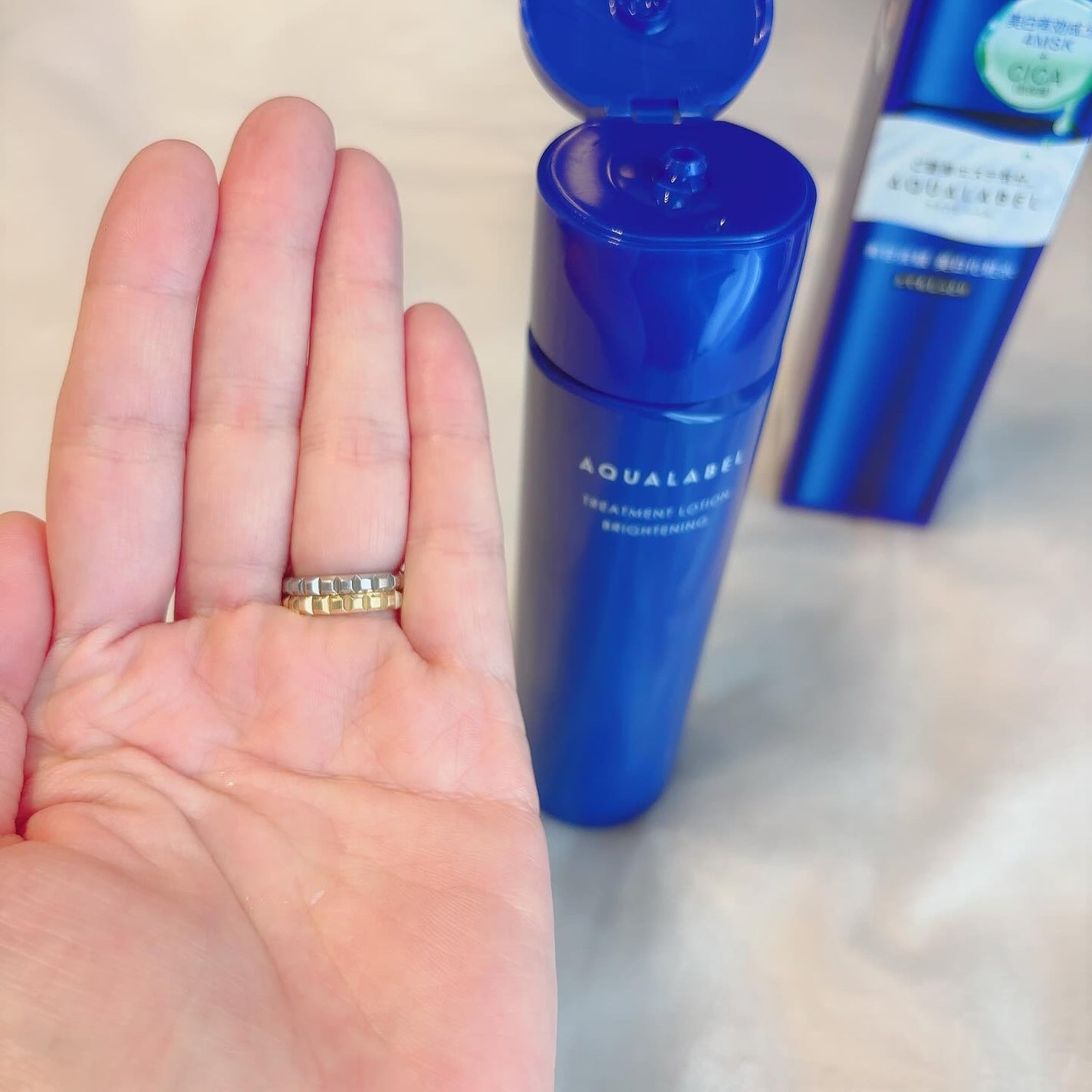 トリートメントローション (ブライトニング) とてもしっとり/アクアレーベル/化粧水を使ったクチコミ(4枚目)