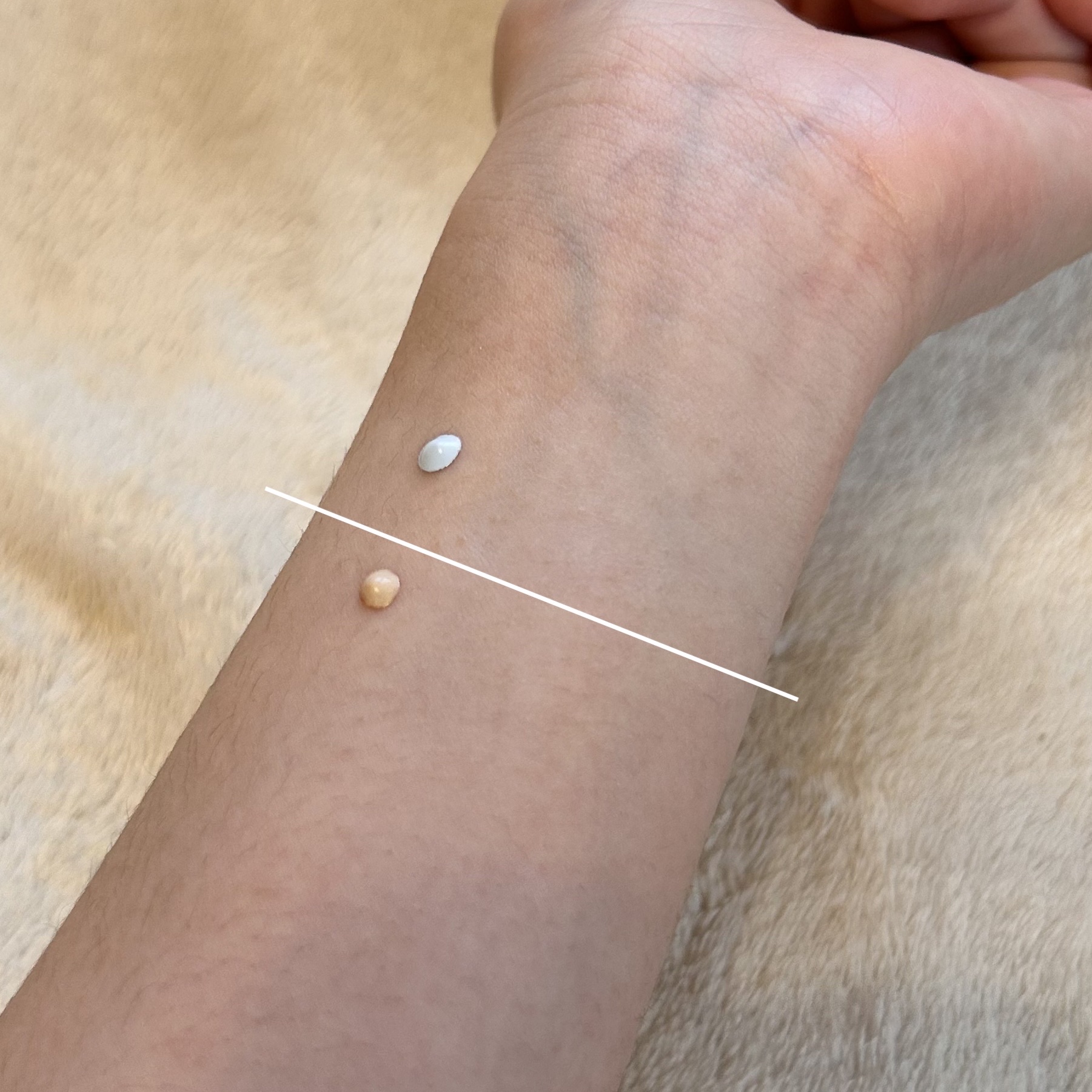 スキンアクア トーンアップUVエッセンス/スキンアクア/日焼け止めクリームを使ったクチコミ（2枚目）