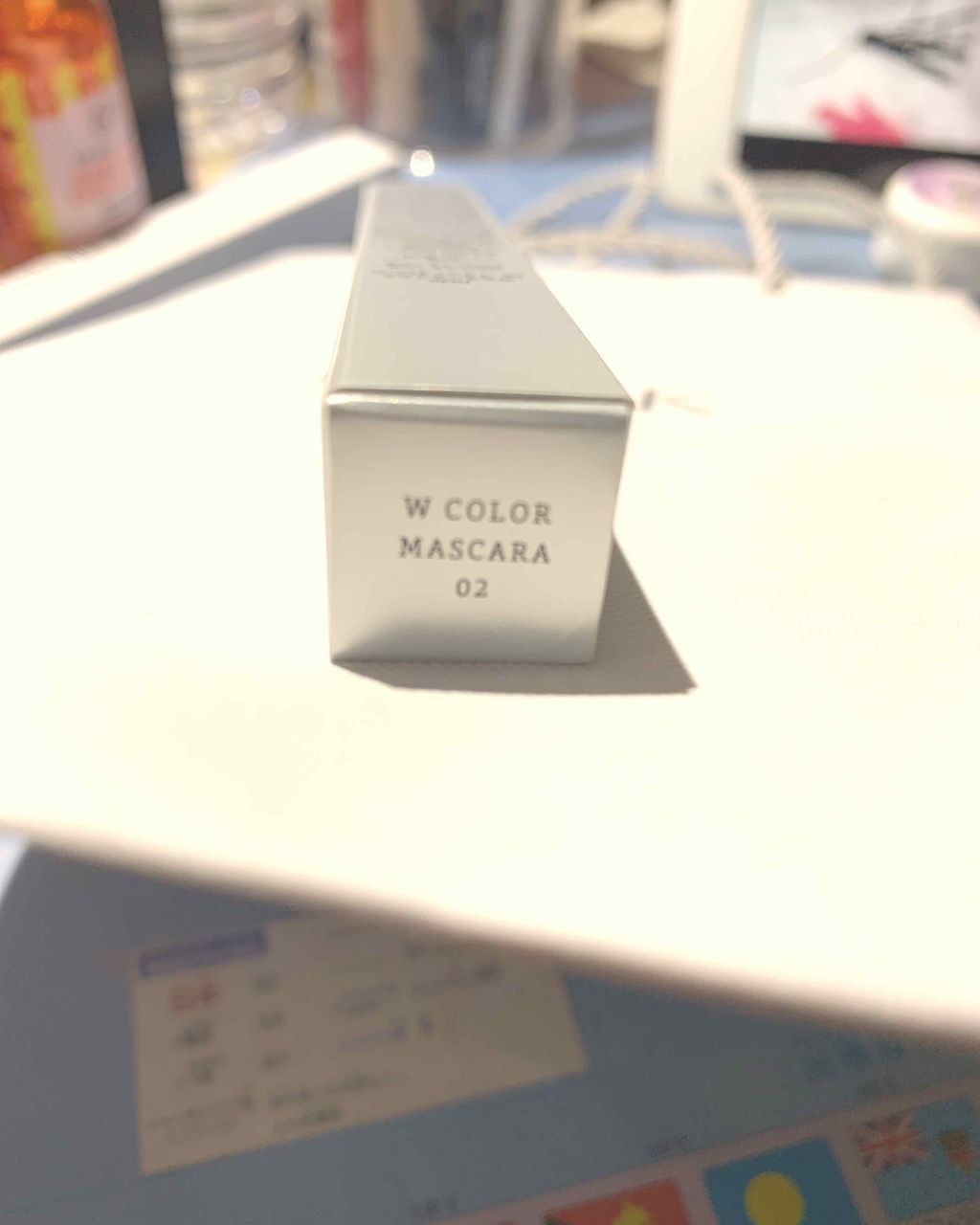 Wカラーマスカラ/RMK/マスカラを使ったクチコミ（2枚目）