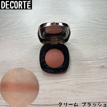 クリーム ブラッシュ BE351/DECORTÉ/ジェル・クリームチークを使ったクチコミ（1枚目）