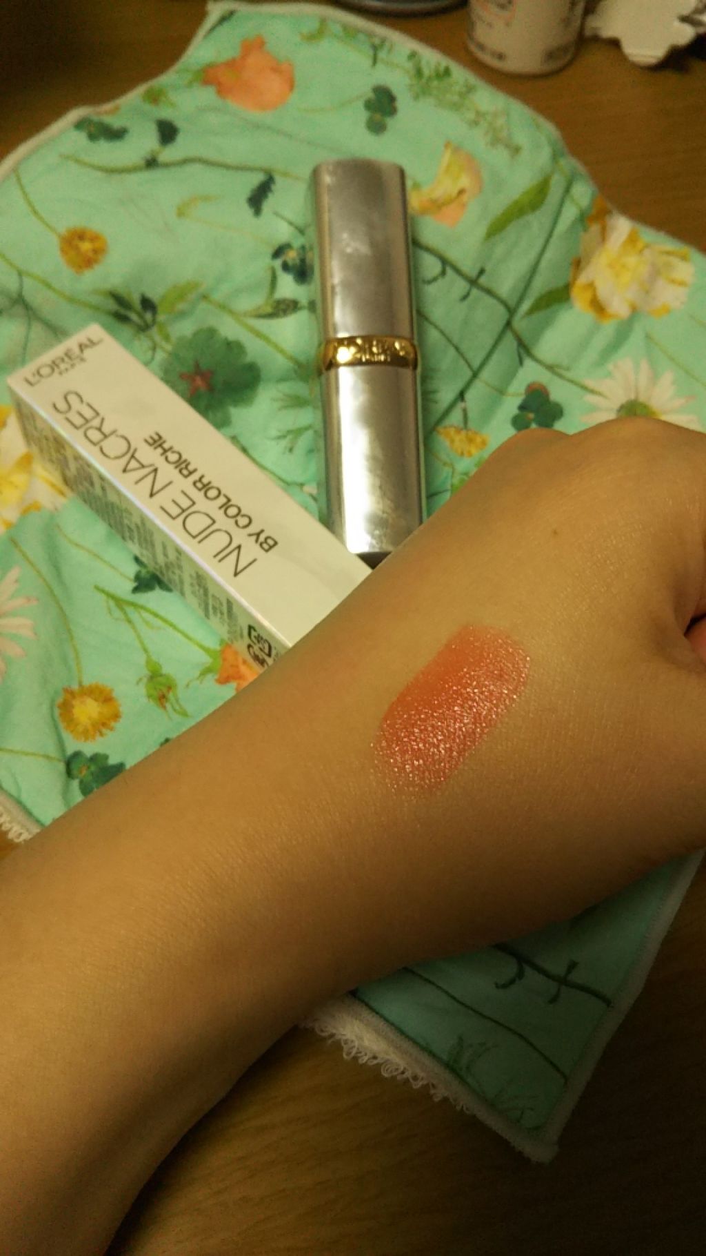 カラーリッシュ ルルージュ ヌードナクレ コレクション/ロレアル パリ/口紅を使ったクチコミ(2枚目)