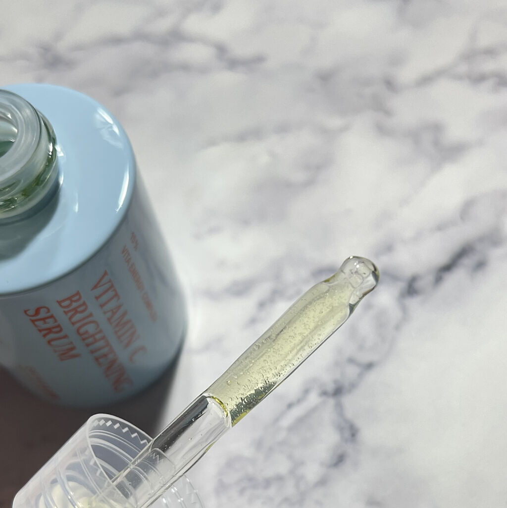 ビタミンCブライトニングセラム /SKIN&LAB/美容液を使ったクチコミ（2枚目）
