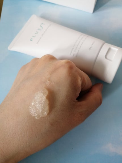 マンナンジェリーハイドロウォッシュ/PLUEST/洗顔料を使ったクチコミ(2枚目)