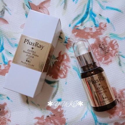 エクストラダブルホワイト美容原液/PlusRay/美容液を使ったクチコミ(1枚目)