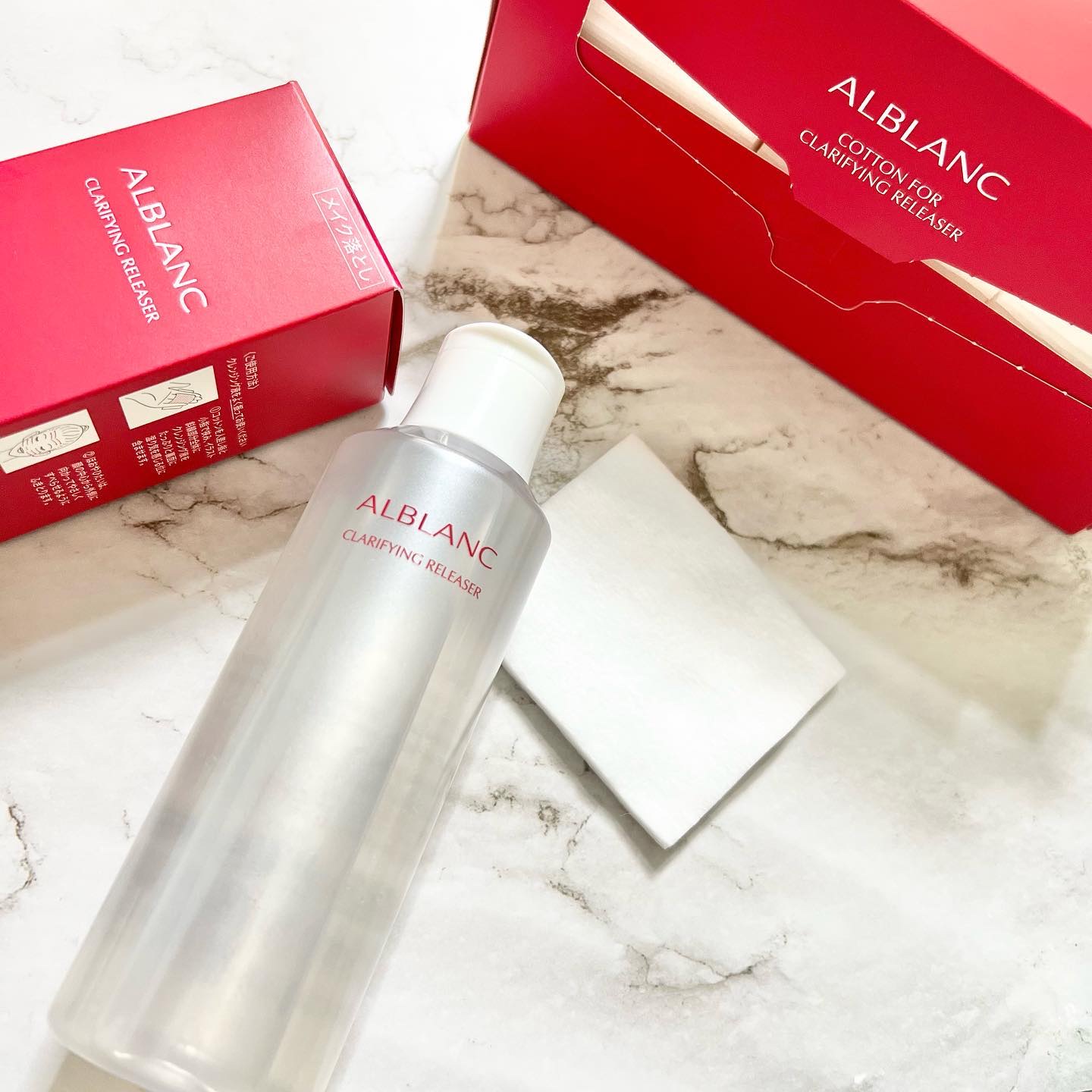 クラリファイイング リリーサー/ALBLANC/クレンジングウォーターを使ったクチコミ（1枚目）