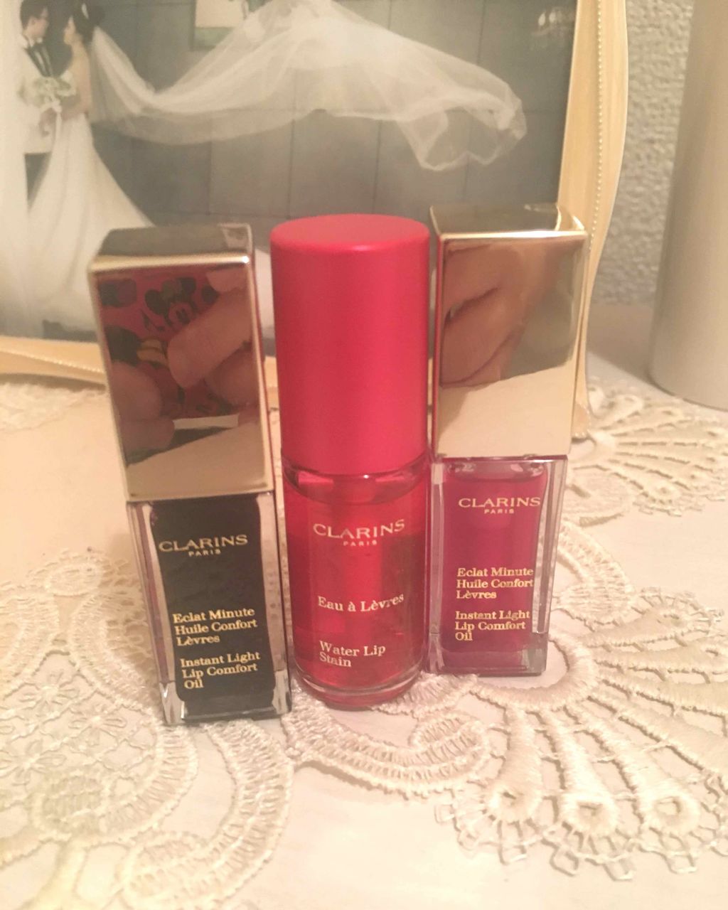 ウォーターリップ ステイン/CLARINS/リップグロスを使ったクチコミ（1枚目）