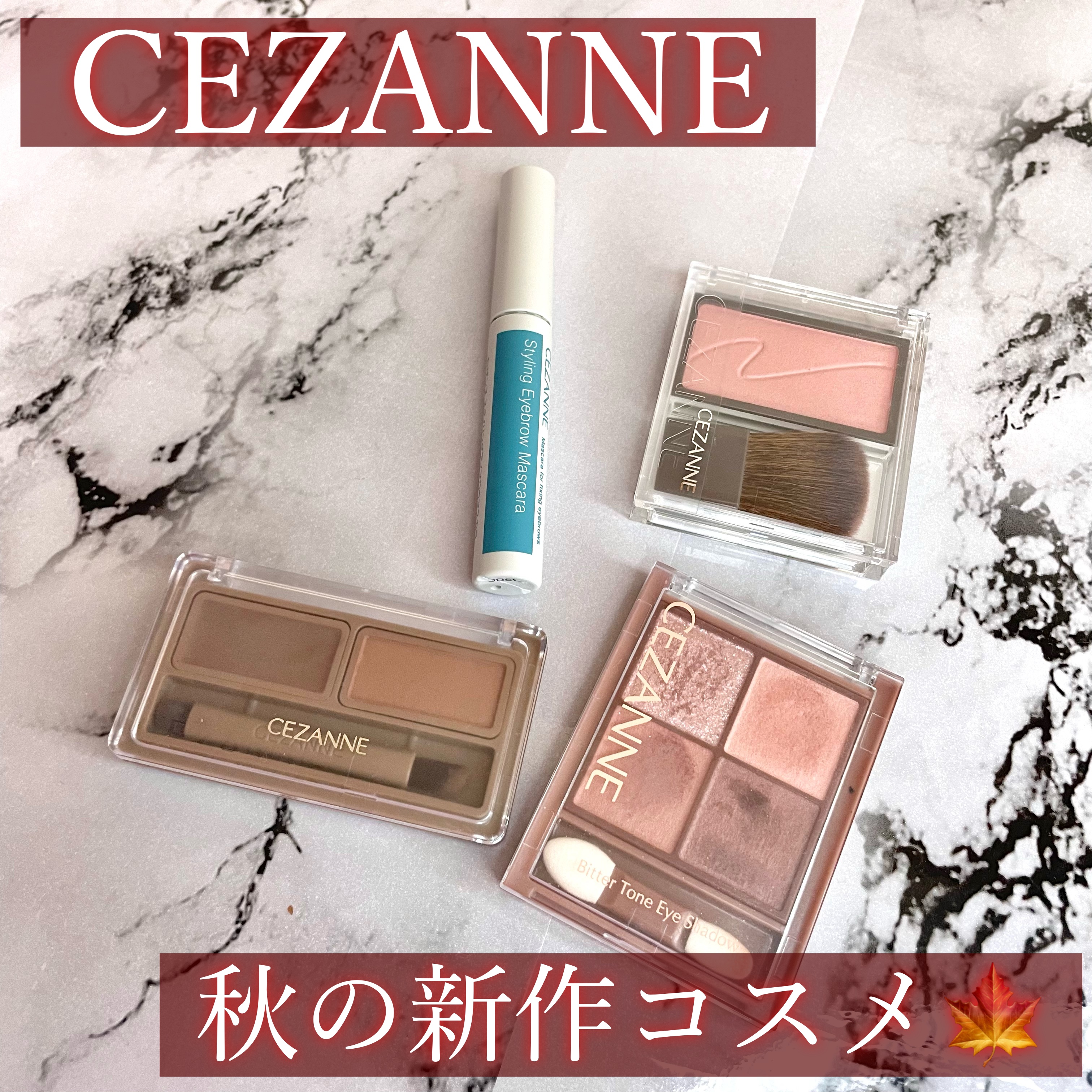 スタイリングアイブロウマスカラ/CEZANNE/眉マスカラを使ったクチコミ（1枚目）