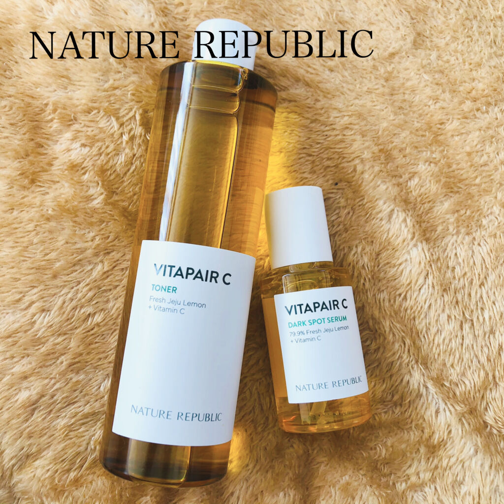 ビタペアC 集中美容液スペシャルセット/ネイチャーリパブリック/美容液を使ったクチコミ（1枚目）