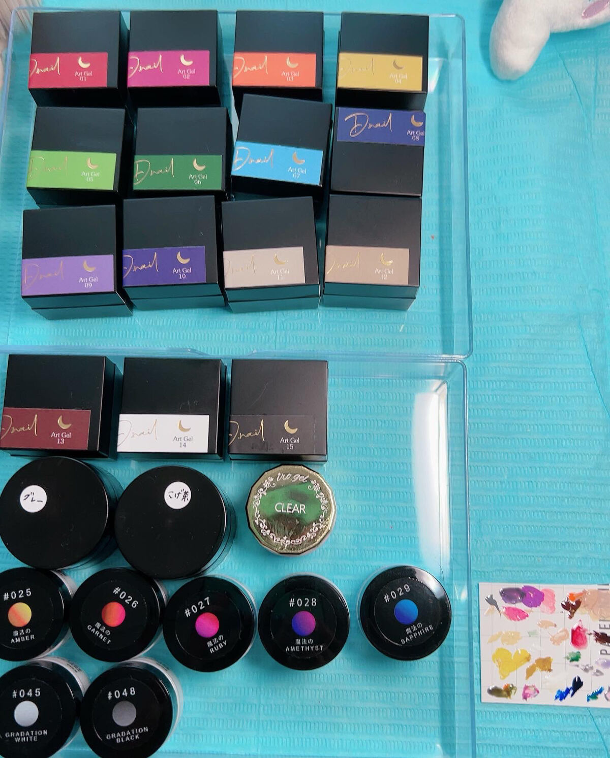 トリコカラージェル/ARKEY TOKYO/ジェルネイルを使ったクチコミ（2枚目）