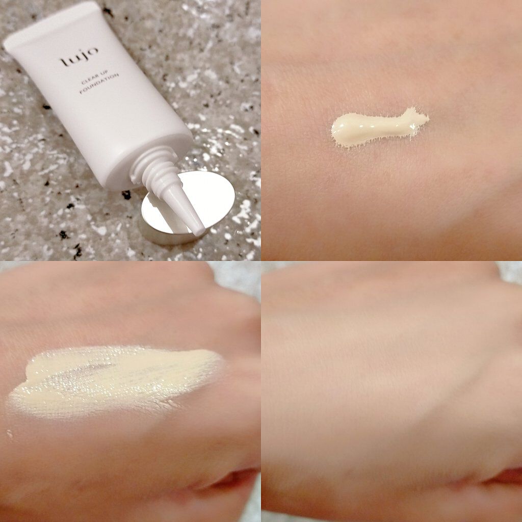 クリアアップ ファンデーション/lujo/クリーム・エマルジョンファンデーションを使ったクチコミ（2枚目）