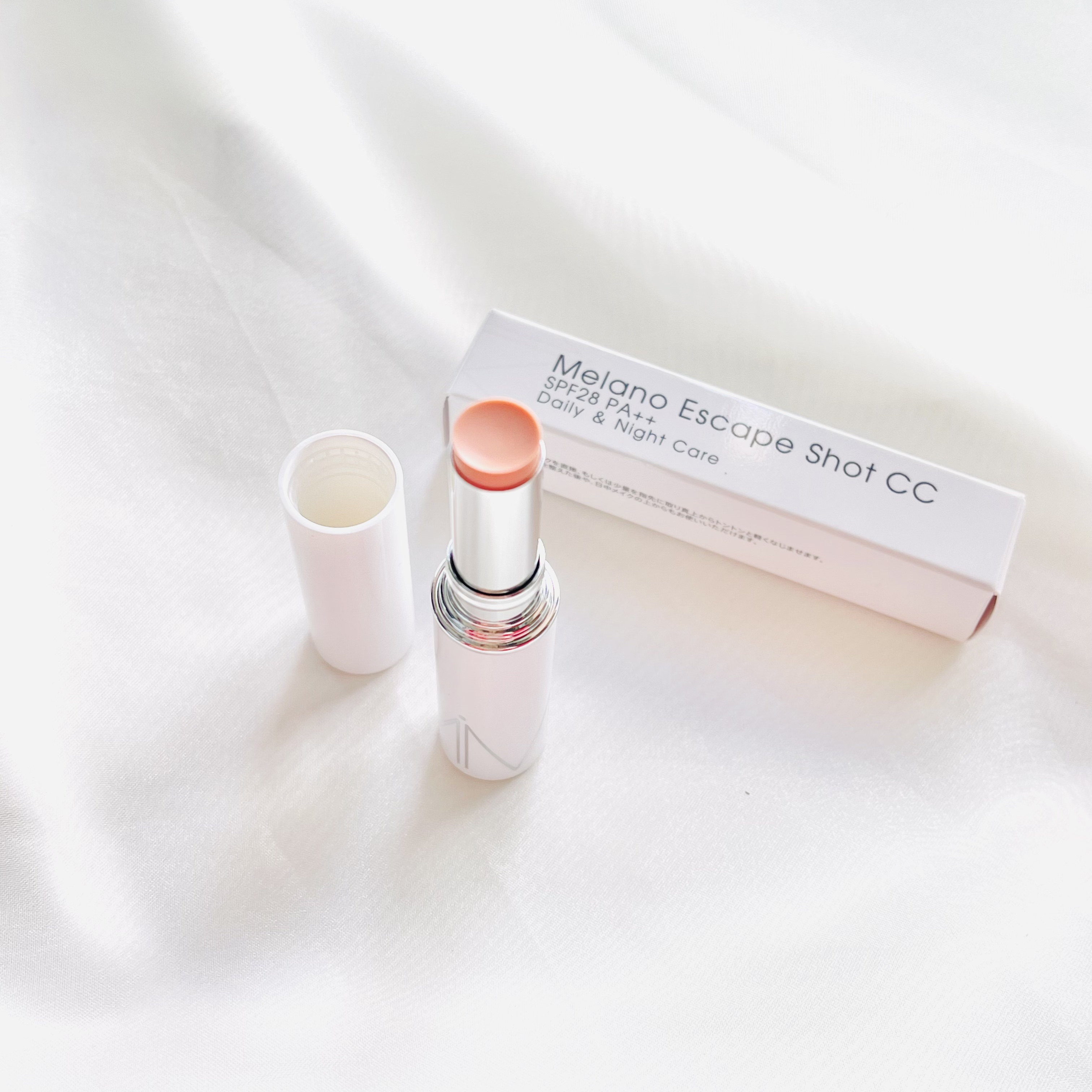 メラノエスケープショットCC/MiMC/日焼け止めスティックを使ったクチコミ（1枚目）