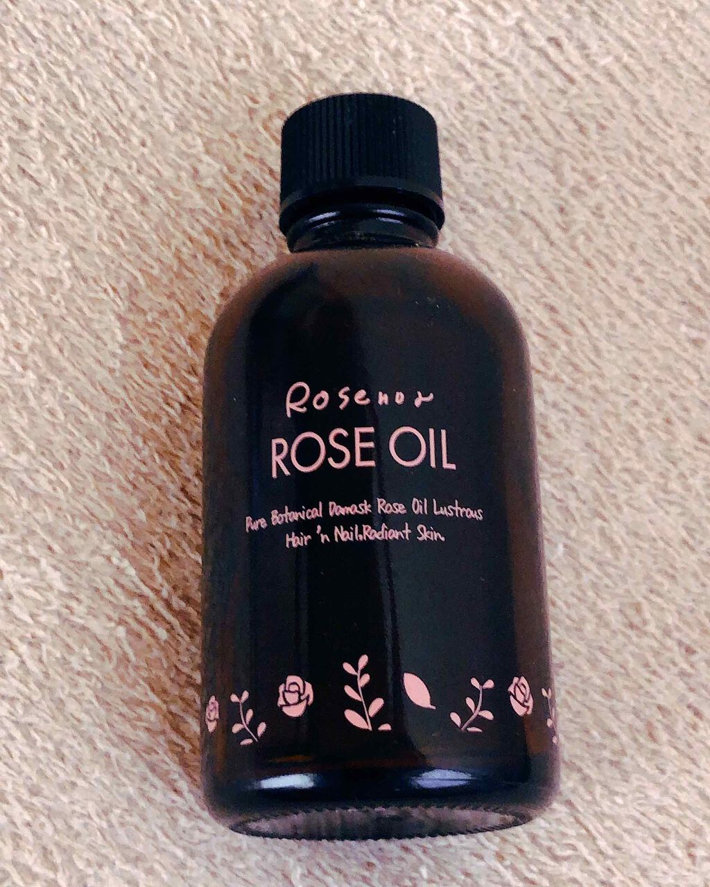 ロゼノア ローズオイル/黒ばら本舗/ヘアオイルを使ったクチコミ(1枚目)