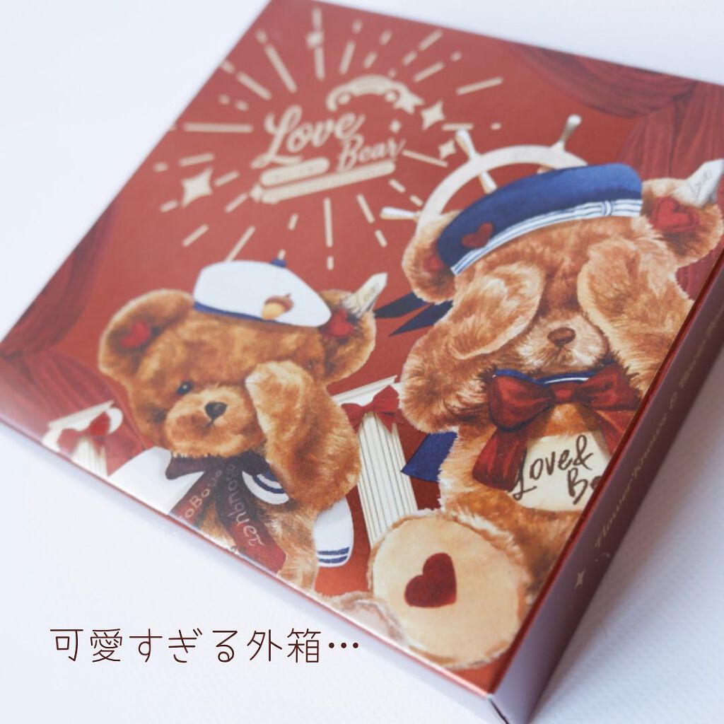 Flowerknows LoveBear ハイライト&シェーティングパレット/FlowerKnows/プレストパウダーを使ったクチコミ(2枚目)