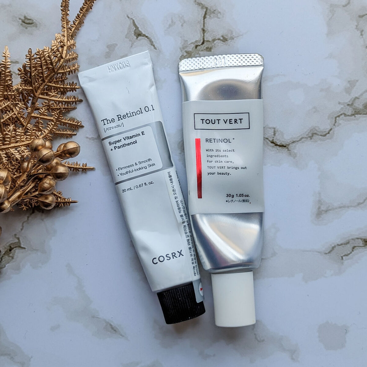 レチノショット 0.1/TOUT VERT/フェイスクリームを使ったクチコミ（1枚目）