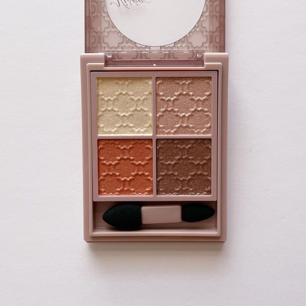 グロッシーリッチ アイズ N/Visée/アイシャドウパレットを使ったクチコミ(4枚目)