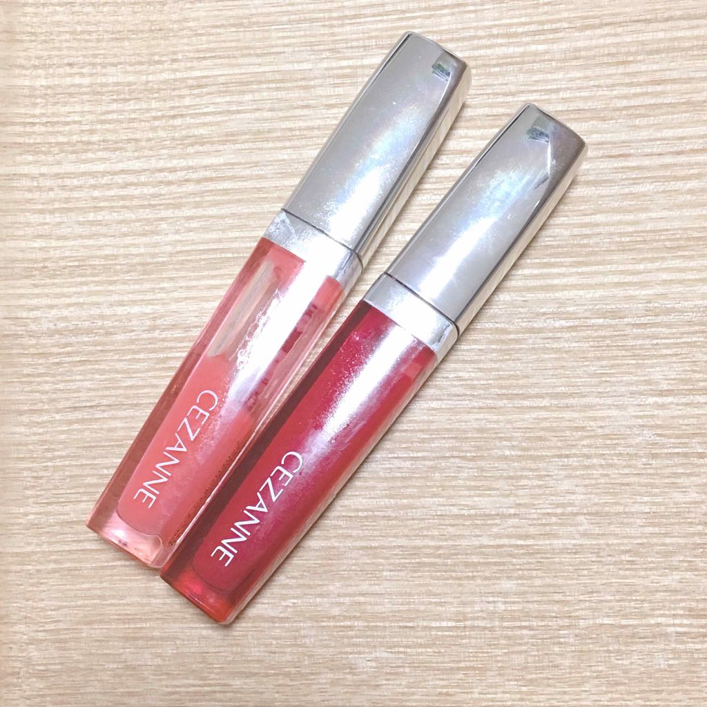 ジェルグロスリップ/CEZANNE/リップグロスを使ったクチコミ（1枚目）