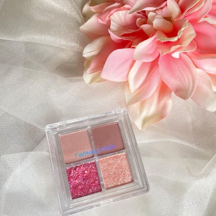 TWINKLE POP Pearl Flex Glitter Eye Palette/CLIO/アイシャドウパレットを使ったクチコミ(10枚目)