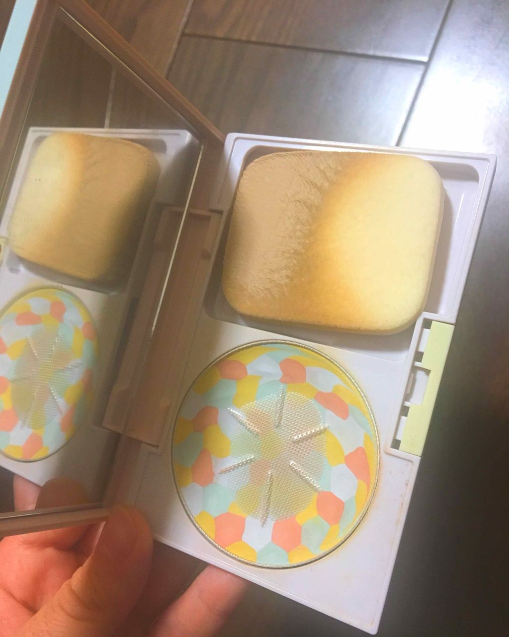 カラーブレンドファンデーション(旧)/ディエム クルール/パウダーファンデーションを使ったクチコミ（1枚目）