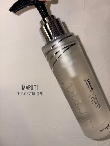 オーガニックフレグランスインティメイトソープ MAPUTI/MAPUTI/デリケートゾーンケアを使ったクチコミ(1枚目)