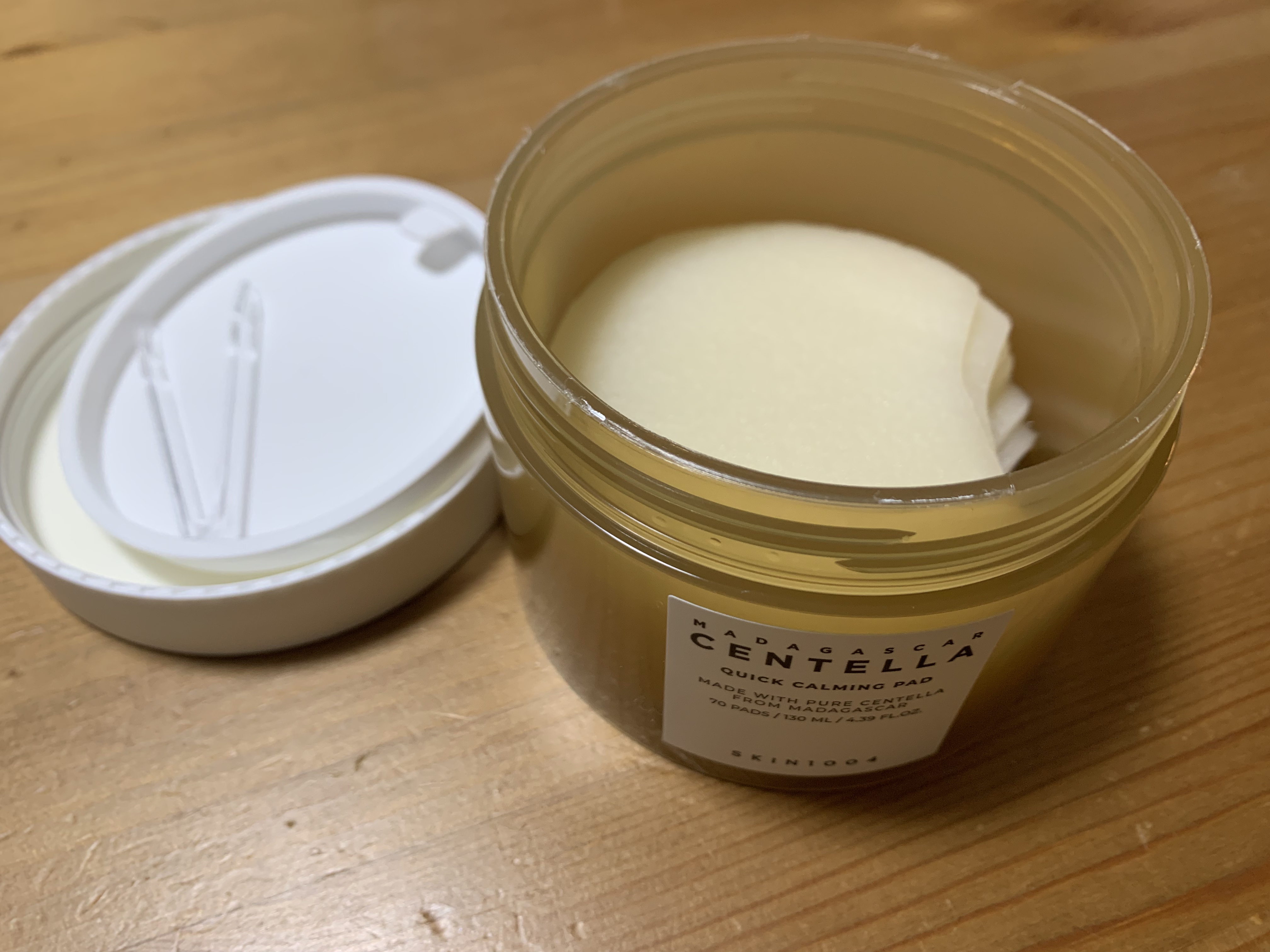 センテラ クイックカーミングパッド/SKIN1004/トナーパッドを使ったクチコミ（1枚目）