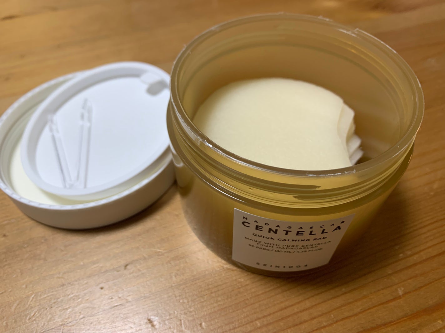 センテラ クイックカーミングパッド/SKIN1004/トナーパッドを使ったクチコミ(1枚目)