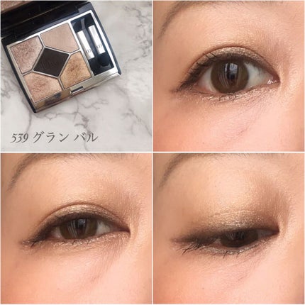 【旧】サンク クルール クチュール/Dior/アイシャドウパレットを使ったクチコミ(5枚目)