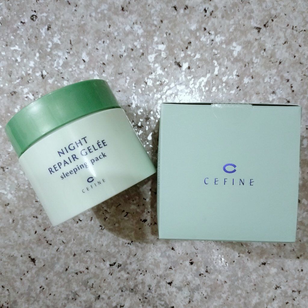 ナイトリペアジュレ スリーピングパック/セフィーヌ/フェイスクリームを使ったクチコミ（1枚目）