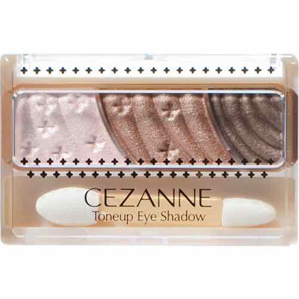 トーンアップアイシャドウ/CEZANNE/アイシャドウパレットを使ったクチコミ(1枚目)