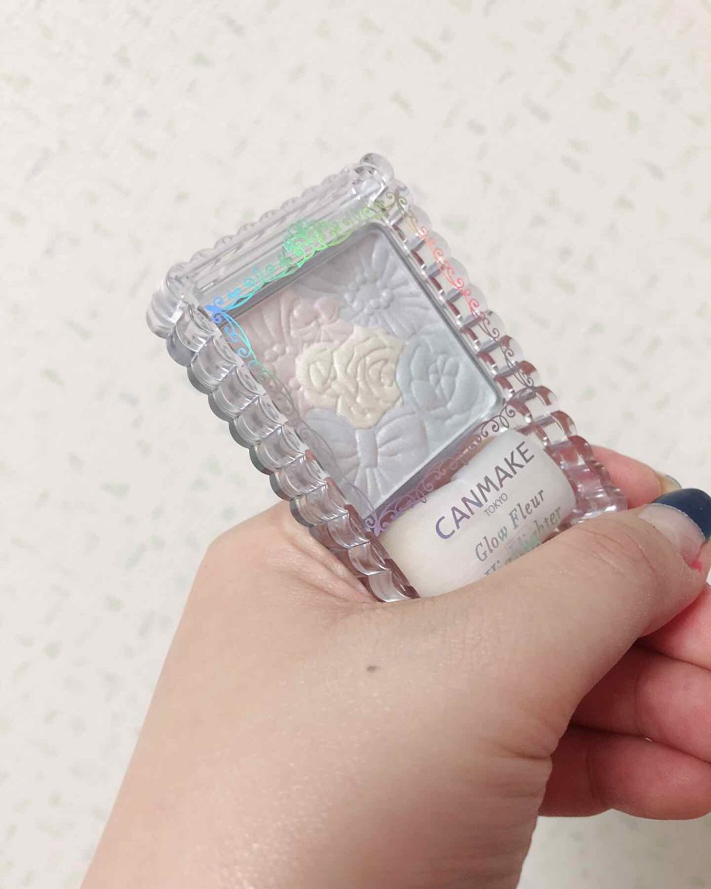 グロウフルールハイライター/キャンメイク/パウダーハイライトを使ったクチコミ（2枚目）