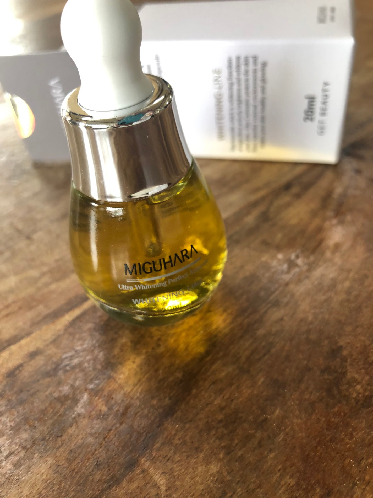 Ultra Whitening Perfect Ampoule/MIGUHARA/美容液を使ったクチコミ(3枚目)