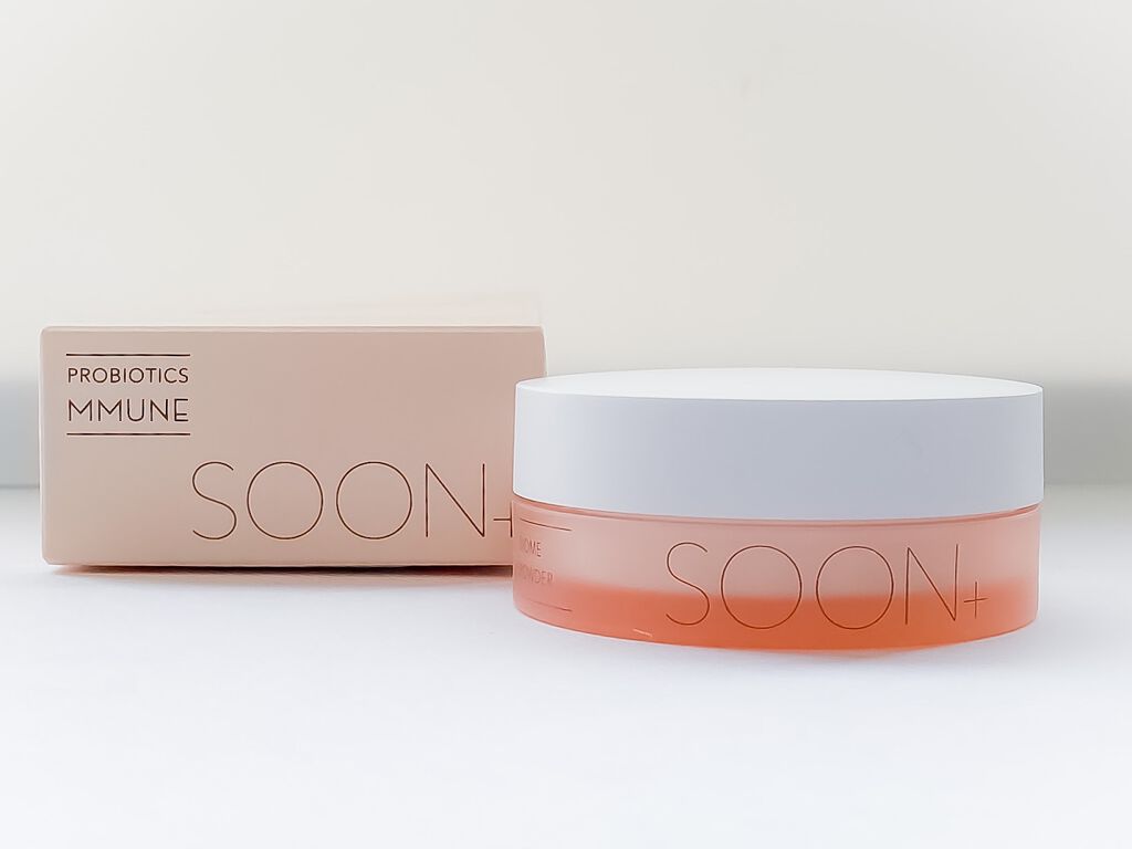 SOON+ プロバイオティクスミューンパウダー/soon+/ルースパウダーを使ったクチコミ(2枚目)