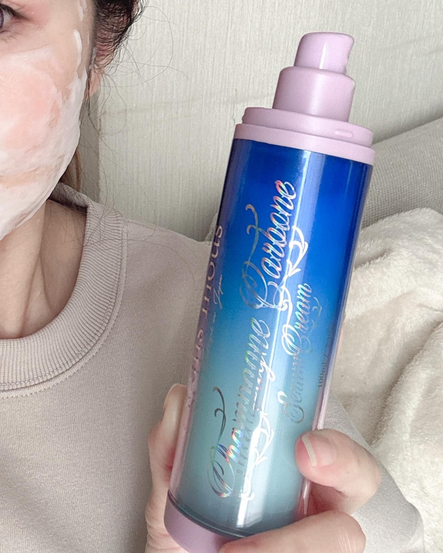 シャンパーニュカーボン/seins mous/シートマスク・パックを使ったクチコミ（3枚目）