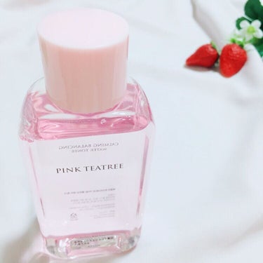 ＼ニキビや肌荒れケアに／

韓国で有名なAPLIN💓

ピンクのパケが可愛い
ピンクがかった色のトナー🥰

トナーがピンク色なのは
天然のピンク（ビタミン12）
の色なんですよ💕

ピンクティーツリーや