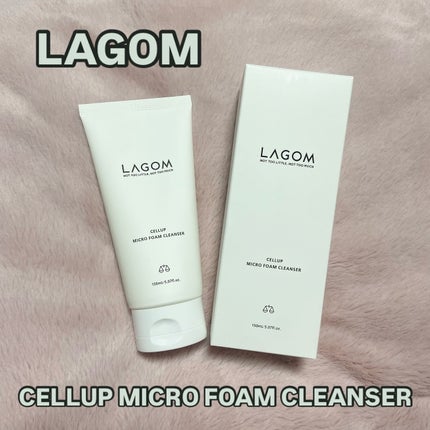 マイクロフォーム クレンザー(夜用洗顔)/LAGOM /クレンジングクリームを使ったクチコミ(1枚目)