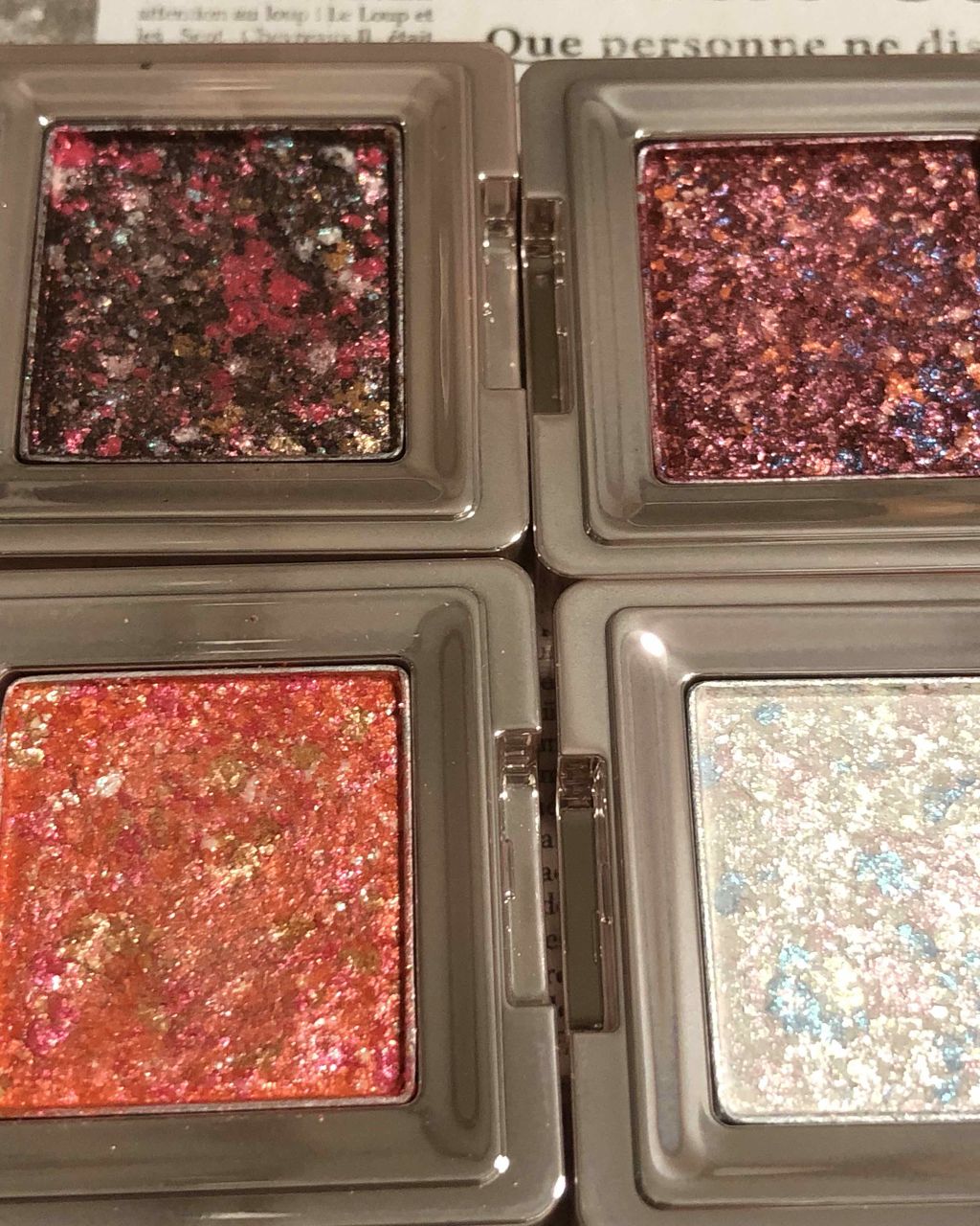 グリッタープリズム シャドウ/MISSHA/グリッターを使ったクチコミ（3枚目）