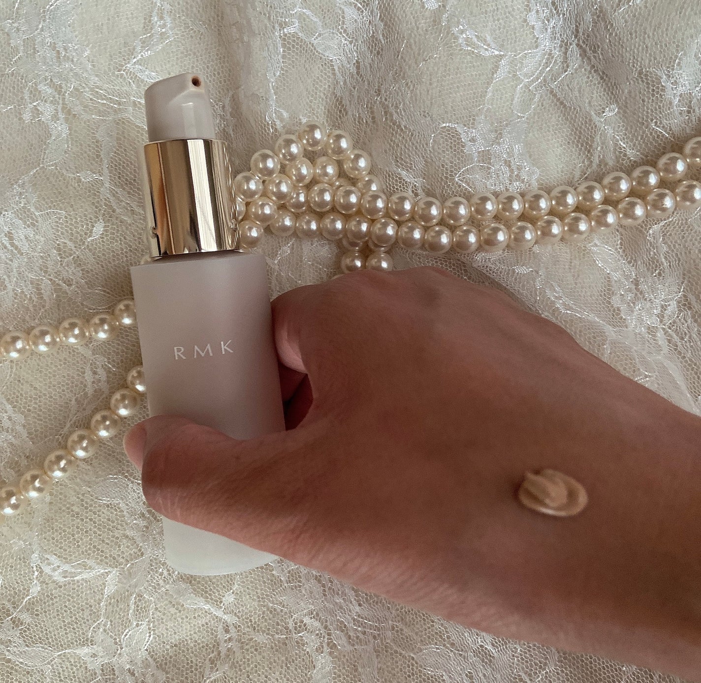 RMK ラスティング ジェルクリーミィファンデーション/RMK/クリーム・エマルジョンファンデーションを使ったクチコミ(2枚目)