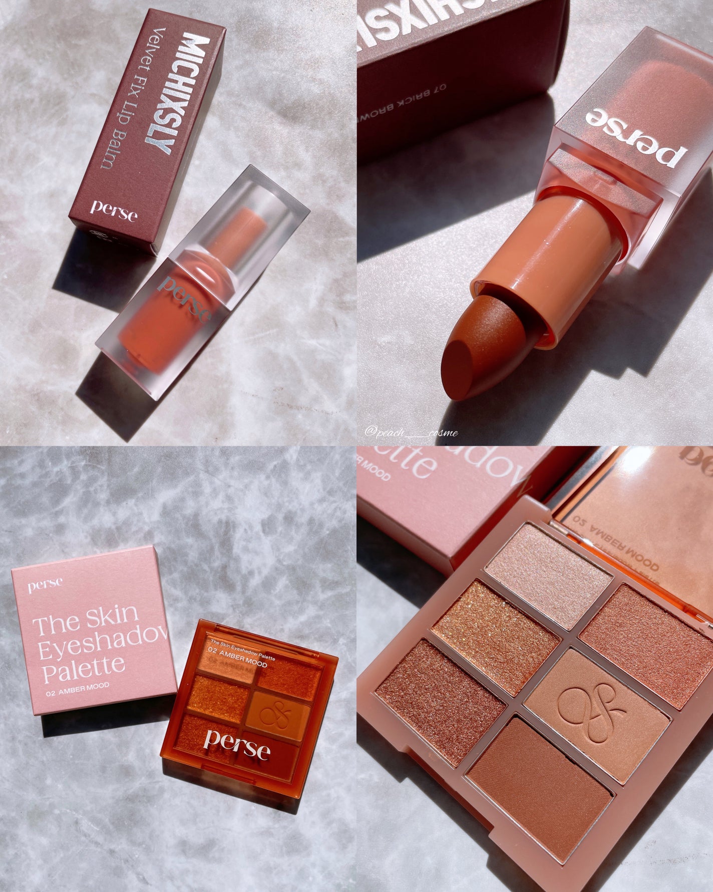 ベルベットフィックスリップバーム/perse/リップバームを使ったクチコミ(6枚目)