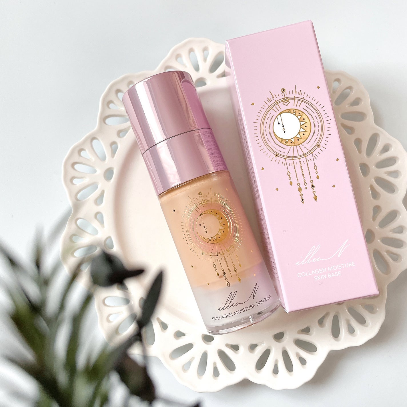 コラーゲンモイスチャースキンベース/illuN/化粧下地を使ったクチコミ(1枚目)