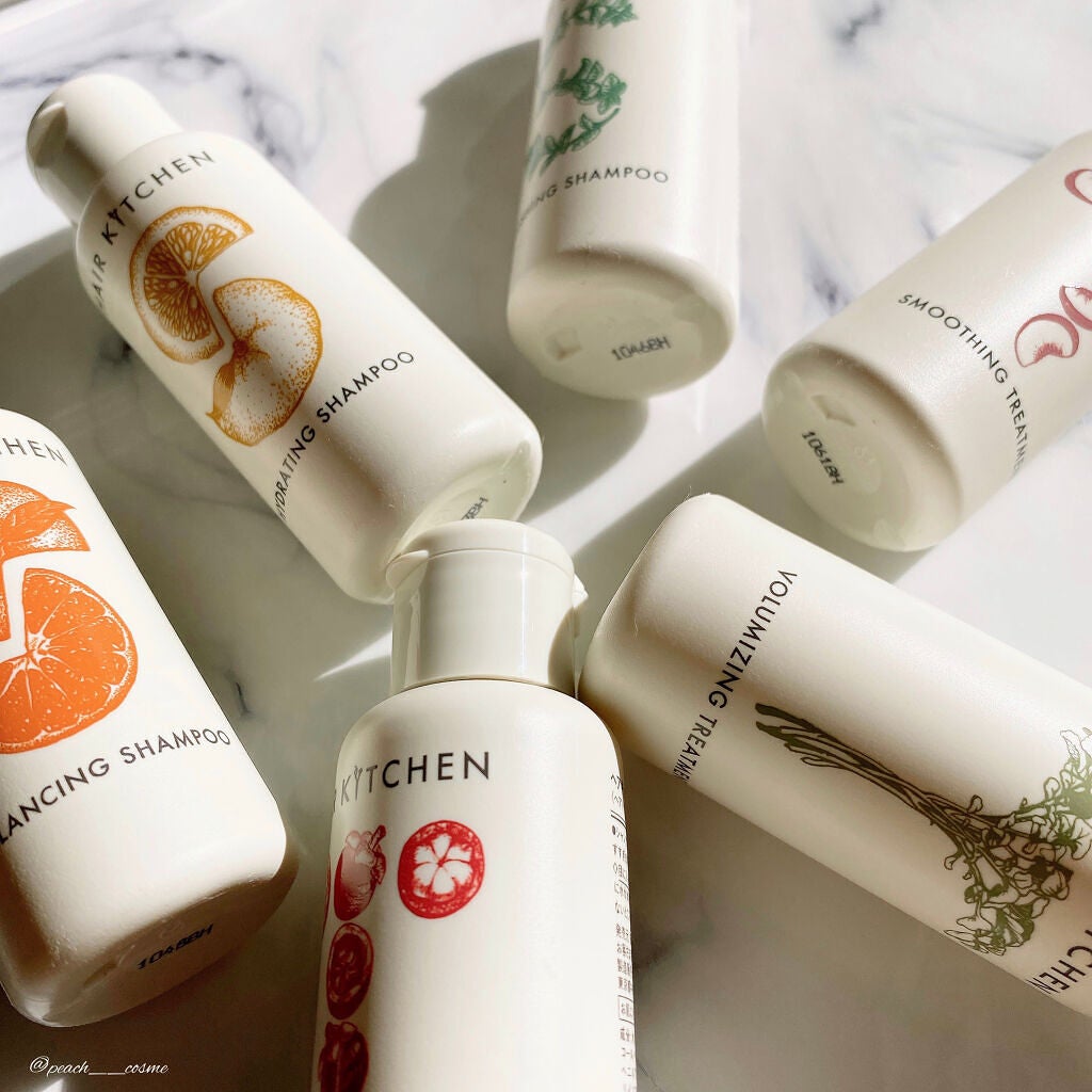 hairkitchen ホームケア ミニボトルセット/HAIR KITCHEN/サロンシャンプーを使ったクチコミ(7枚目)