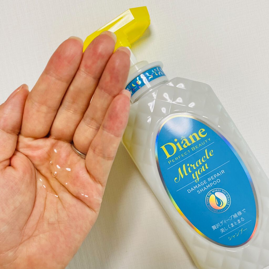 ミラクルユー/シャンプー&トリートメント/ダイアン/市販シャンプーを使ったクチコミ(3枚目)