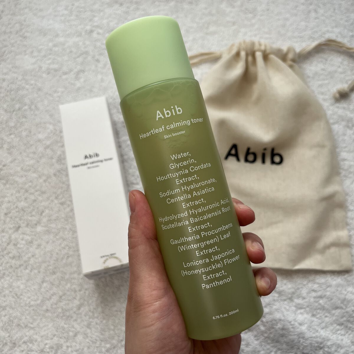 ドクダミカーミングトナー スキンブースター/Abib /ブースター・導入液を使ったクチコミ（2枚目）