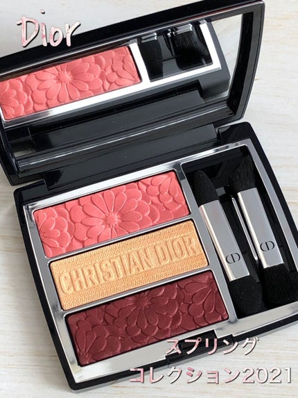 トリオ ブリック パレット<ピュア グロウ>/Dior/アイシャドウパレットを使ったクチコミ(1枚目)