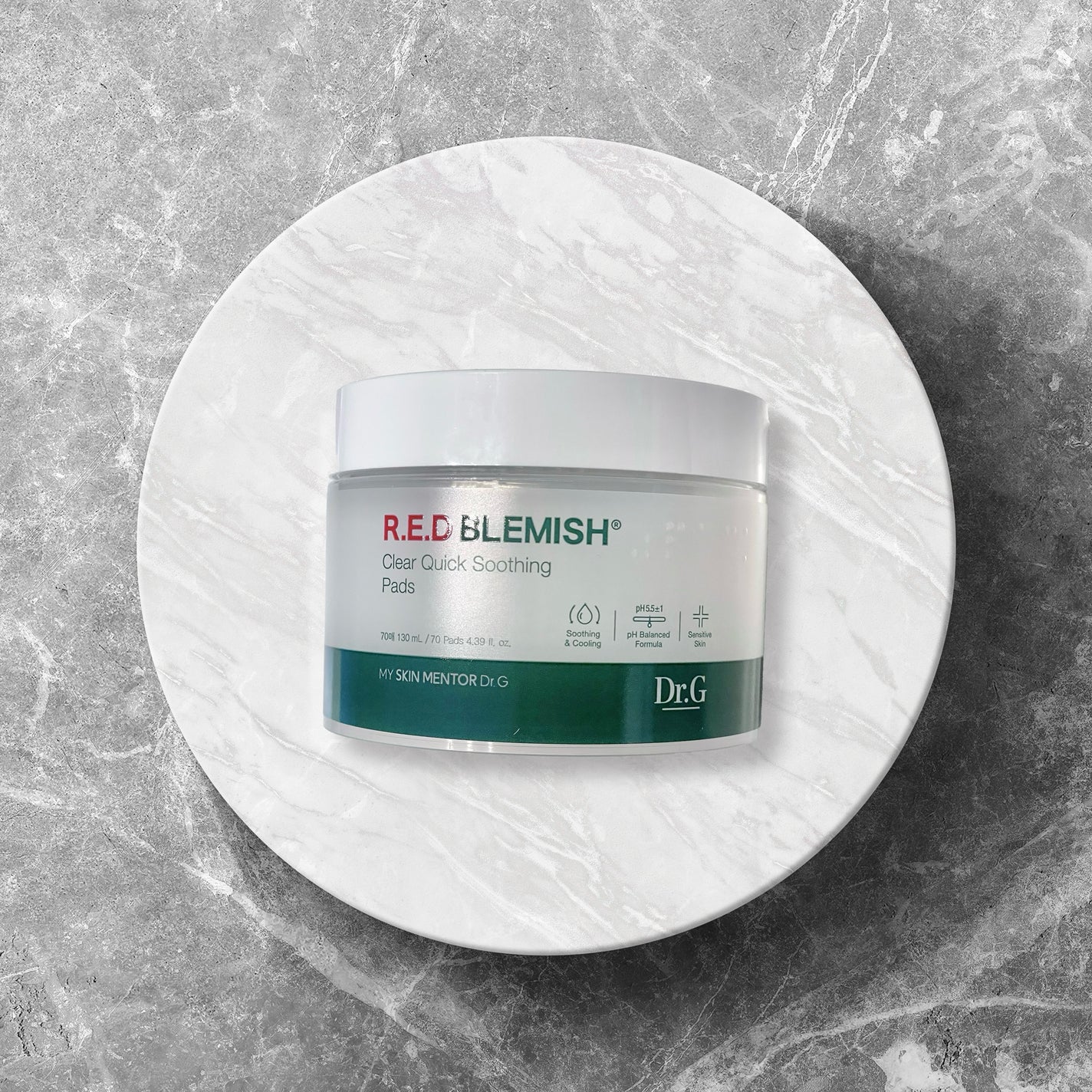 レッドブレミッシュクリアクイックスージングパック/Dr.G/拭き取り化粧水を使ったクチコミ(3枚目)