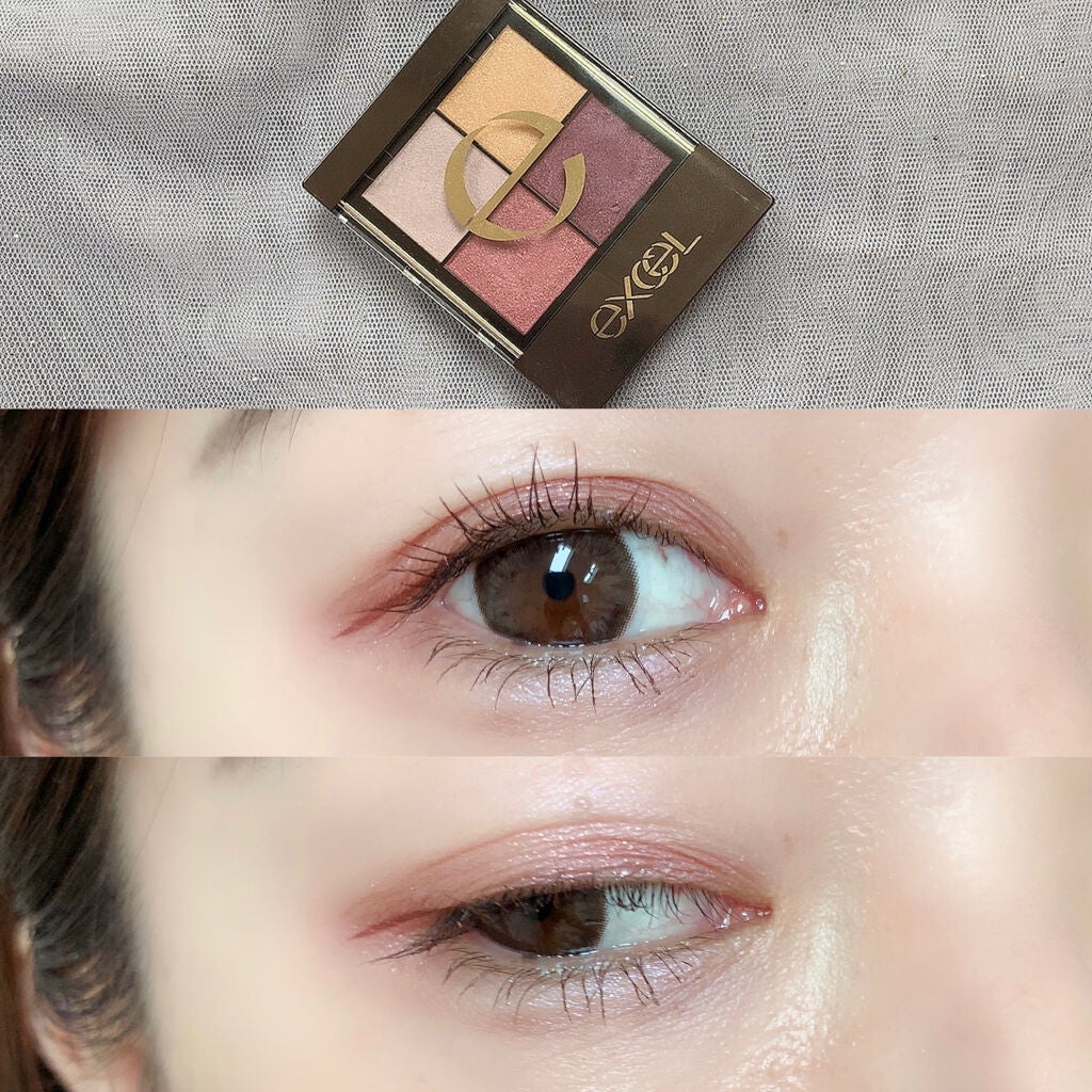 リアルクローズシャドウ/excel/アイシャドウパレットを使ったクチコミ(1枚目)