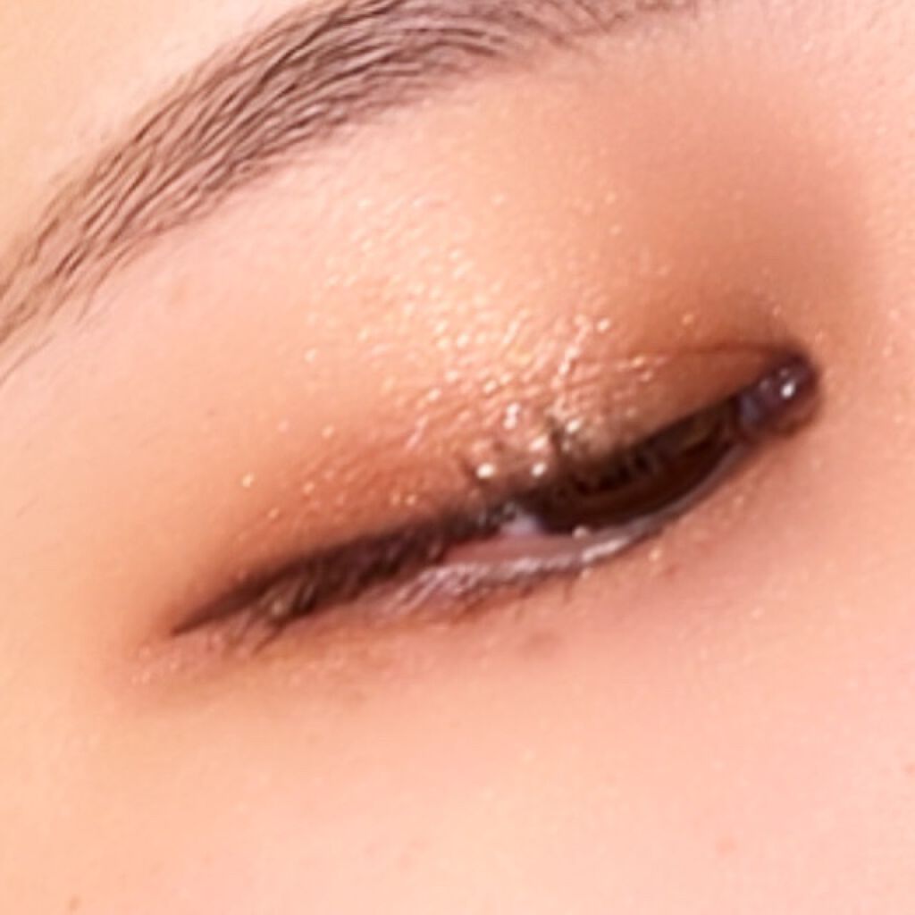 リキッド グリッター シャドウ/rom&nd/グリッターを使ったクチコミ(1枚目)