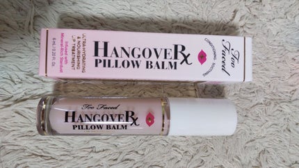 ~トゥー フェイスド ハングオーバー~ ピロー バーム リップ トリートメント/Too Faced/リップ美容液を使ったクチコミ(1枚目)